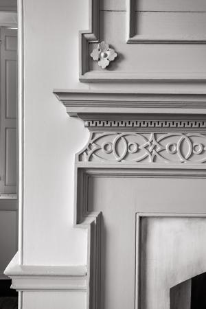 Drawing room mantel as created in 1769